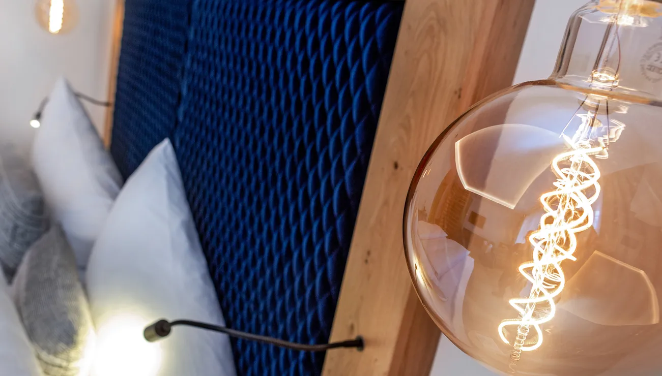 Details im Doppelzimmer Wildbach „Superior“ im 4 Sterne Superior Hotel das Neuhaus